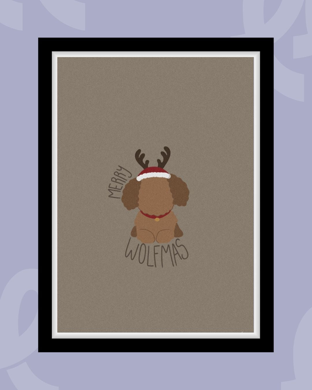 Merry Wolfmas -  Poster