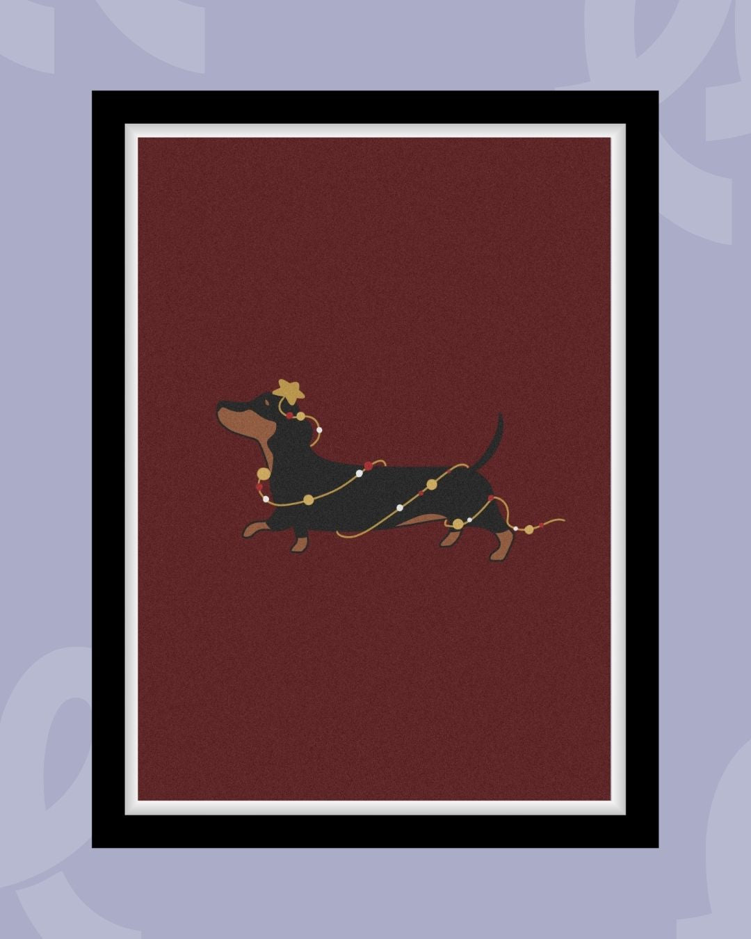 Xmas Dog -  Poster