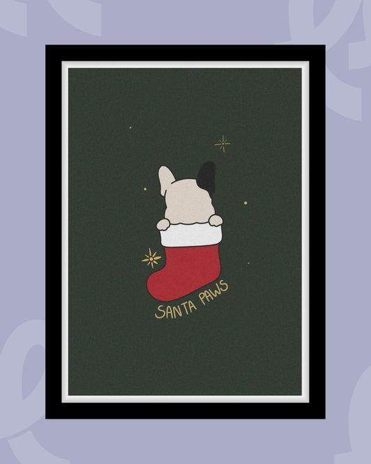 Santa Paws -  Poster