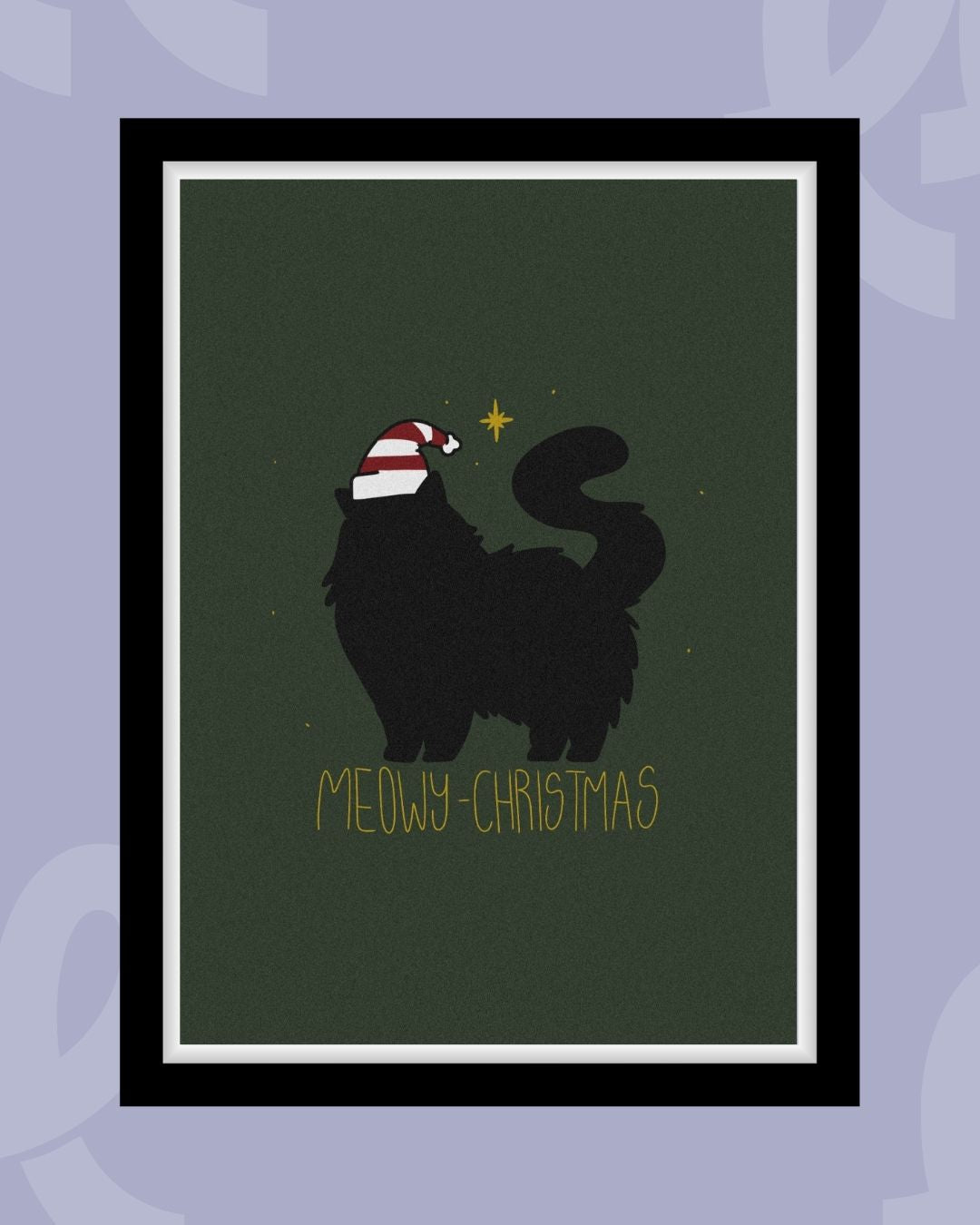 Meowy Christmas -  Poster
