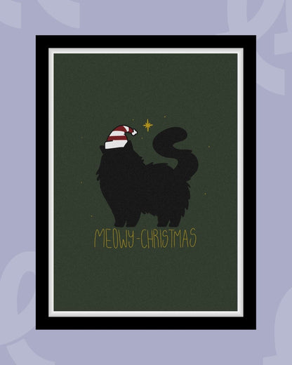 Meowy Christmas -  Poster