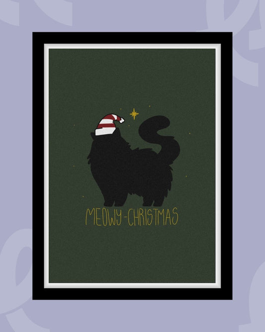 Meowy Christmas -  Poster